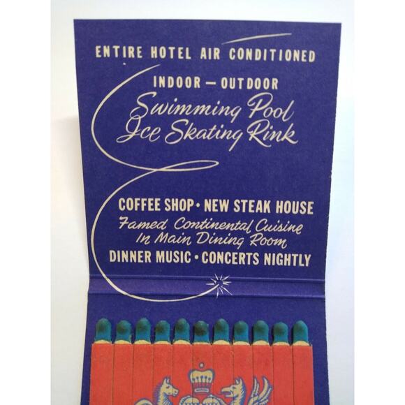 Hotel Shelburne Feature Matchbook Atlantic City Vintage NOS Unused 2 Full Packs - Picture 4 of 10